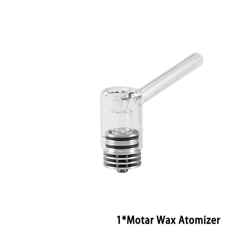 LONGMADA Motar 1 Atomizer, Glass Mouthpiece With Vaporizor for Wax