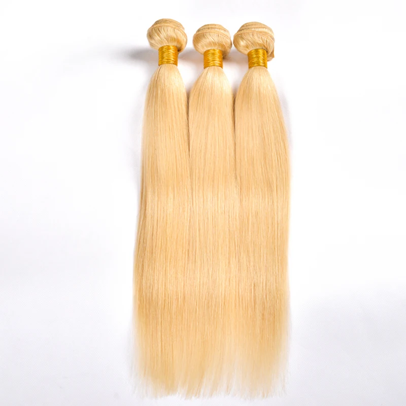 Vivace волосы светлые Волосы remy отбеленные Натуральные Прямые 3bundles бразильский