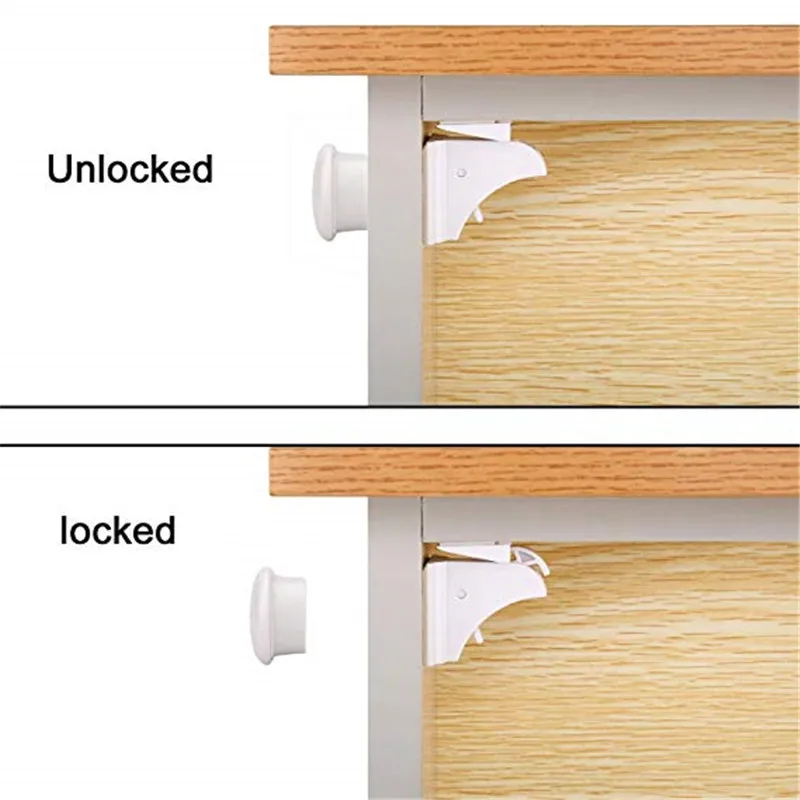 1+ 4 магнитный замок от детей детский замок защита от детей замок для двери шкафа детский ящик шкафчик безопасности Невидимые замки