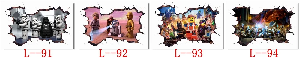 Изготовленный на заказ холст настенная живопись Звездные Войны Плакат войны Дарт Вейдер R2 3PO Лего обои 3D оконная стена Стикеры для декора