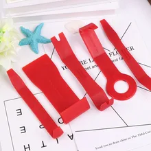 5 pcs Portable Auto Car Radio Panel Door Clip Panel Trim Dash Audio Removal Installer Pry Kit Repair Tool Pry Tool