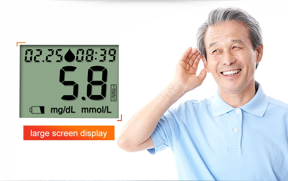 Глюкометр Cofoe Yili/монитор уровня сахара в крови/бытовой глюкометр с 200 тест-полосками& ланцеты& спиртовые тампоны для диабетиков
