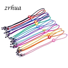 ZRHUA детская стеклянная веревка для глаз Стекло для очков солнцезащитное стекло es цепочка для очков для чтения шнур держатель шейный ремешок ювелирные изделия Аксессуары для девочек