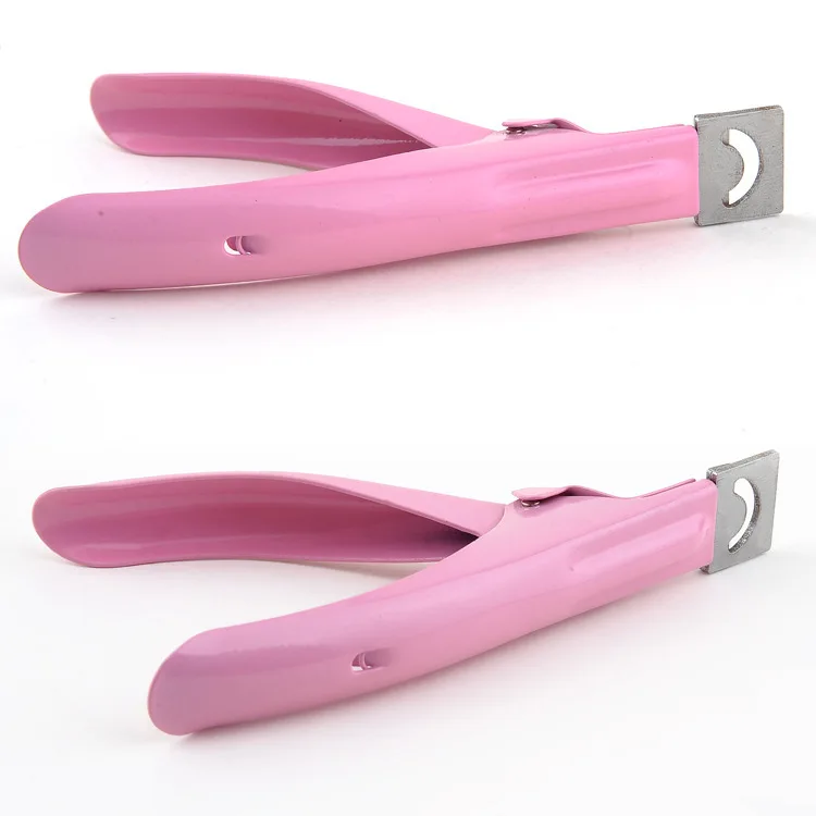 Wholesale 25pcs Lovely Pink Manicure Nail Cutter Stainless Steel Nail