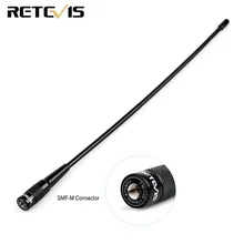 Retevis RHD-771 SMA-M антенна двухдиапазонная VHF/UHF Для Retevis RT3 RT1 TYT MD-380 Ham Радио рация C9030M