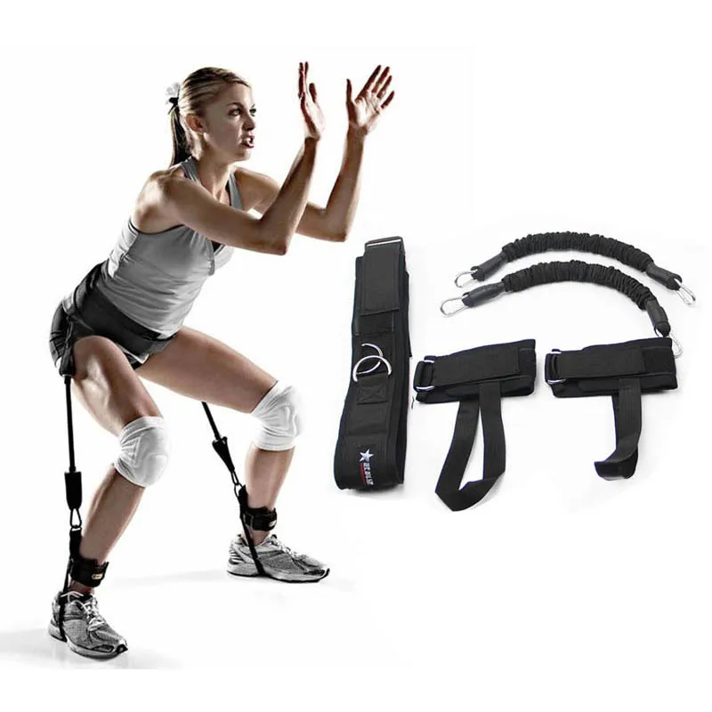 

Multifunction Kinetic Speed Agility Training Leg Running Resistance Bands Tubes Exercise For Athletes Football Tennis Player