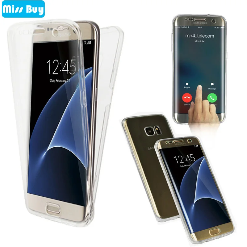 Luxury Clear Transparent Case For Samsung galaxy Note 9 8 5 4 3 J3 J5 J7 2017 J2 Prime S6 S7 edge S8 S9 Plus 360 Full Body Cover |