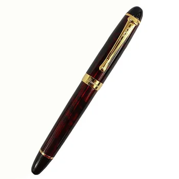 

Jinhao Luxury M Nib 18KGP Fountain Pen (Spider red)