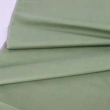50 см* 114 см вечернее платье ткань кулирный Гладкий натуральный ткань шелк-сирец ткани окрашенный свет Армейский зеленый