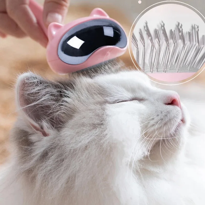 

Pet Cat Comb for Cats Dogs Professional Hair Remover Grooming Accessories Pets Cat Brush Tool Cleaning Supplies