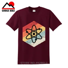 Vintage de Energía Atómica equipo Sheldon Cooper átomo Logo T camisa Top cosmología teoría Kaley Cuoco Penny envío gratis Harajuku Tops