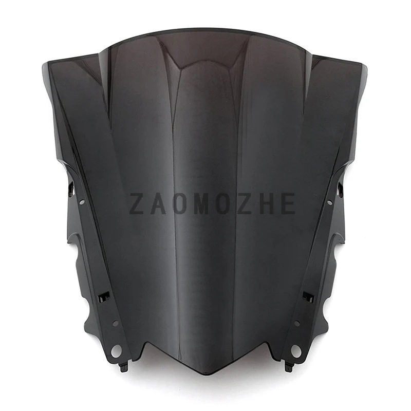 Ветровое стекло для Yamaha YZF R25 R3 2014 2015 2016 черное двойное зеркальное расстояние 14 15