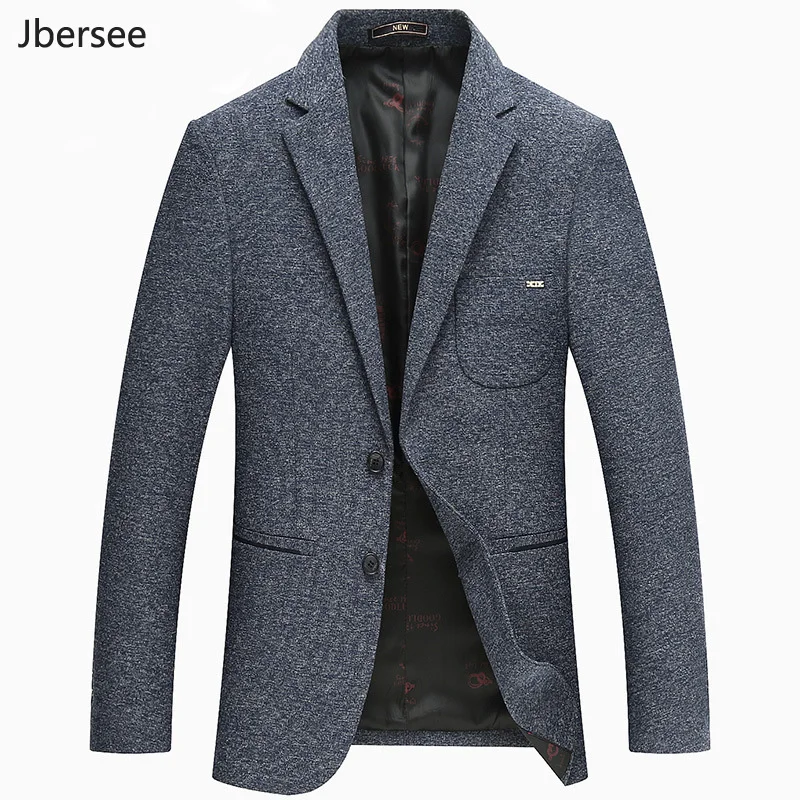 Jbersee 2018 Для мужчин Блейзер Повседневное Бизнес костюм Slim Fit Homme костюм Блейзер человек Костюмы куртка Для мужчин S Пиджаки для женщин M-3XL WT012