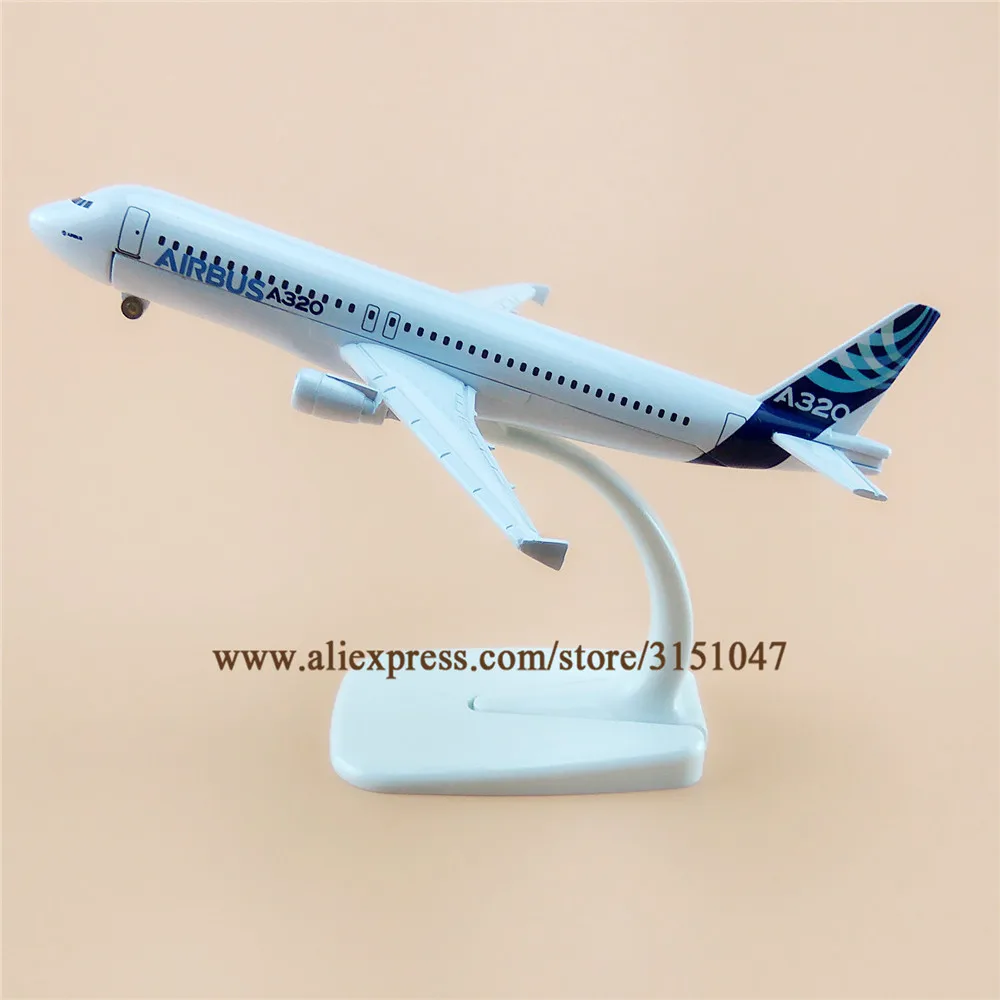 16 см сплав металла прототип Air A320 Airbus 320 Airlines модель самолета w колёса детские
