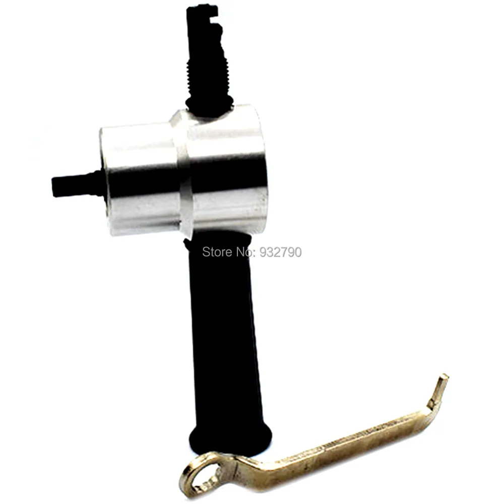 Double Head Sheet Nibbler Metal Cutter Hole Saw Drill Attachment