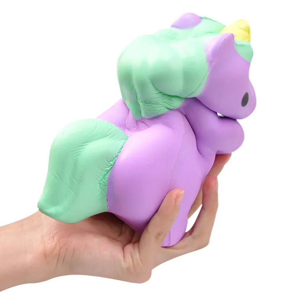 Большой Pegasus Форма декомпрессии вентиляционные игрушка с медленным восстановлением формы ненастоящее животное игрушка Kawaii игрушка для