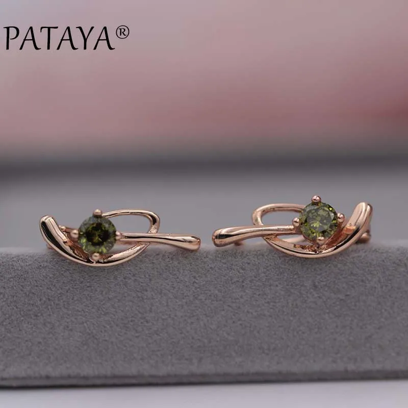 Эксклюзивные свадебные серьги PATAYA с буквой D ювелирные изделия для невесты из