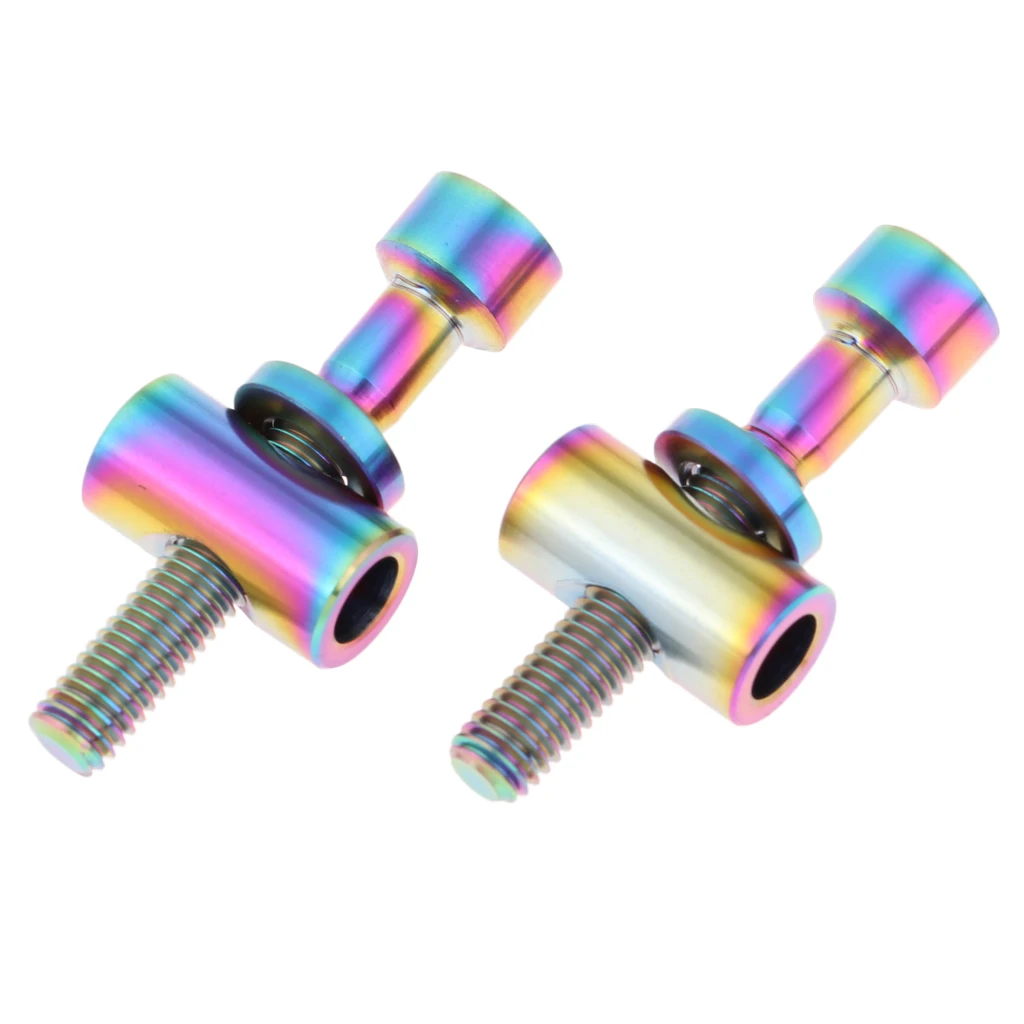 Bike Seat Post Fixed Bolts Titanium Bicycle Fixed Screw Titanium Color M5x30