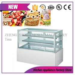 Холодильник подставка для торта/с фронтальным открыванием шкаф-витрина для тортов/Хлебобулочные холодильник