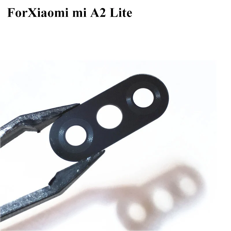 Новинка для xiaomi mi A2 Lite A 2 lite задняя камера Стекло Объектив запасные части с наклейкой клей для xiaomi mi A2 Lite