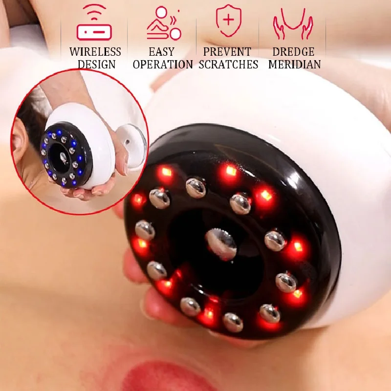  Portable Electric Scraping Beauty Massager Negative Pressure Cupping Relax Body Device -Shape Your 