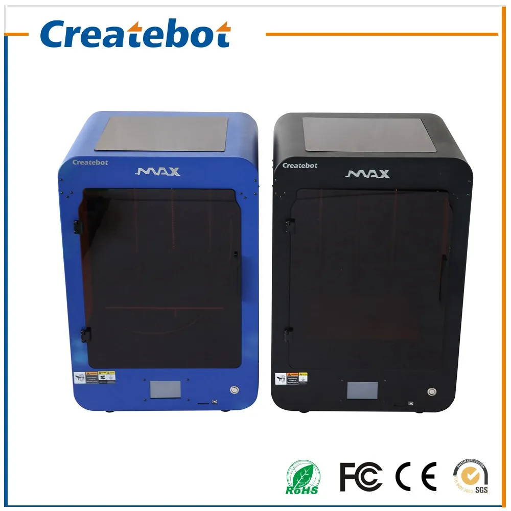 Createbot MAX 3D Printer Metal Frame Big Pringting Size 280 250 400MM FDM 3d Printer Support