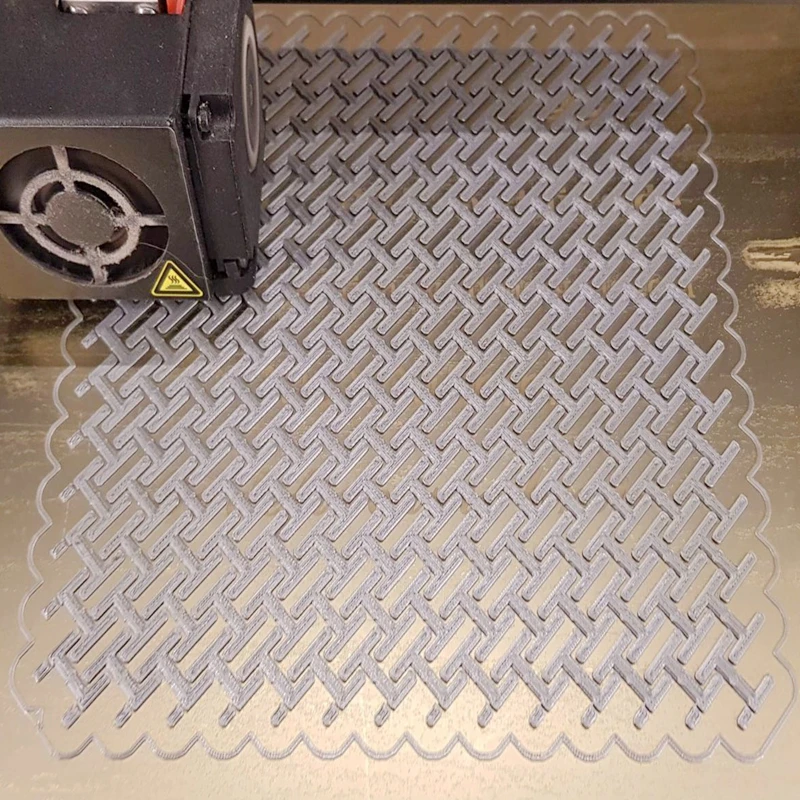 Энергичные 3D сборки с печатной поверхностью 12 &quotx 12&quot (310x310 мм) пружинный