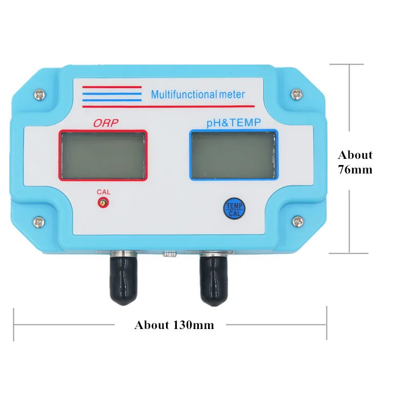 Цифровой ЖК Multiparameter 2 в 1 pH/ORP датчик влажности мультипараметрический трехметровый Многофункциональный Контроль качества воды