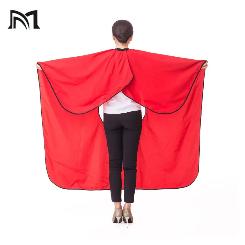 4Pcs Hairdresser Cape Gown Transparent Cloth New Waterproof View Window Hair Cut Hairdressing Barbers Can play cell phon 4Pcs Hairdresser Cape Gown Transparent Cloth New Waterproof View Window Hair Cut Hairdressing Barbers Can play cell phon