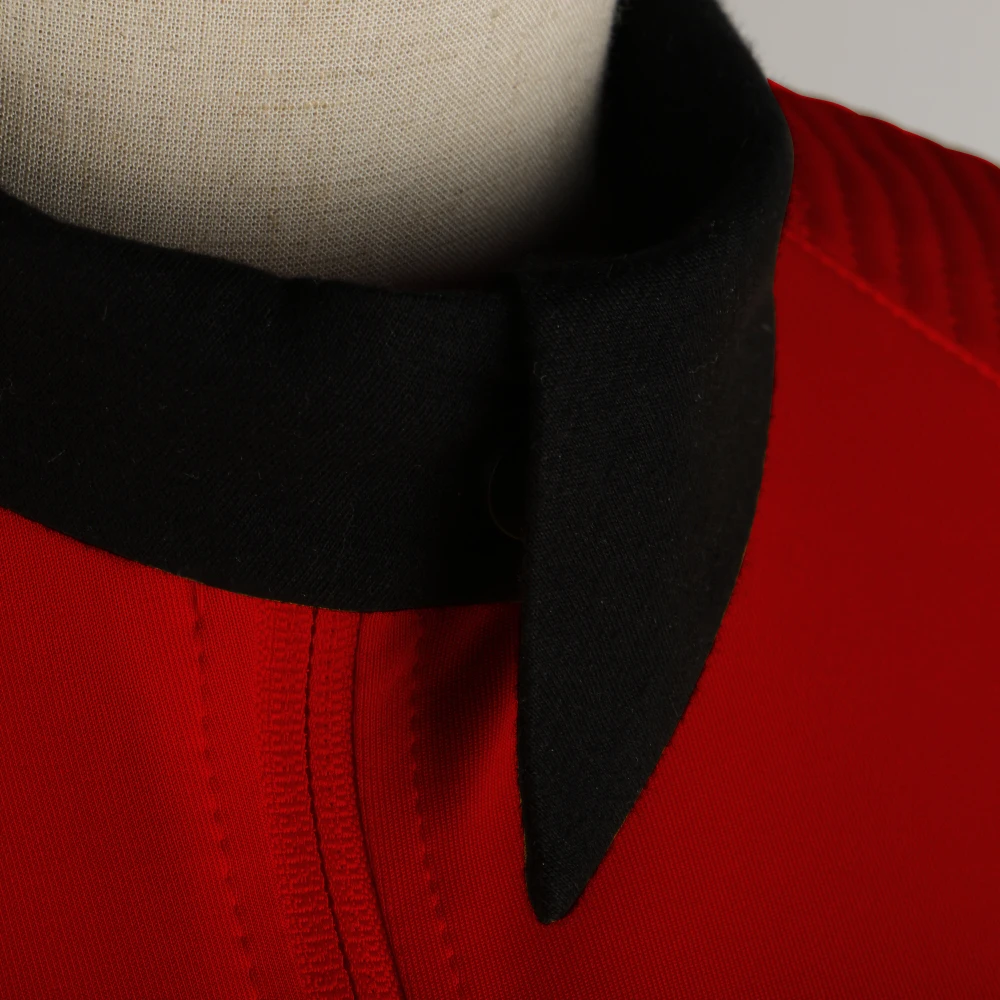 New Star Trek Discovery Season 2 Costume Female Top Starfleet Commander Uniform with Badge Woman Costumes Adult Cosplay Costume (8)