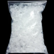 1000 шт./компл. полупостоянных макияж бровей/губы татуировки пигмента контейнеры Постоянный татуировки макияж чернил контейнеры