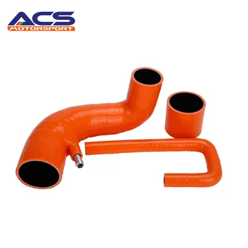 

AUTOREFITTING BRAND Pro Hoses Orange Astra H Mk5 VXR Direct Route Silicone Induction Hose Kit