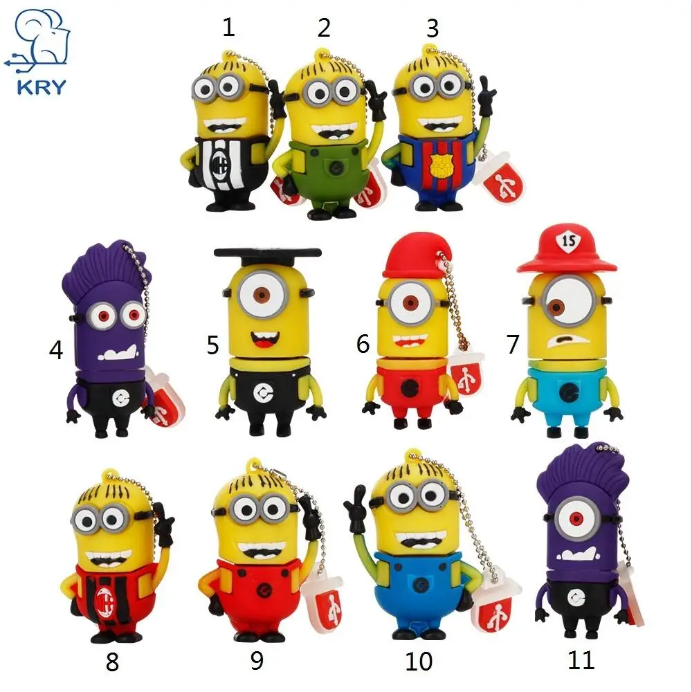 XIWANG 2017 2 0 usb flash drive funny cute cartoon pendrive 4GB 8GB 16GB 32GB 64GB