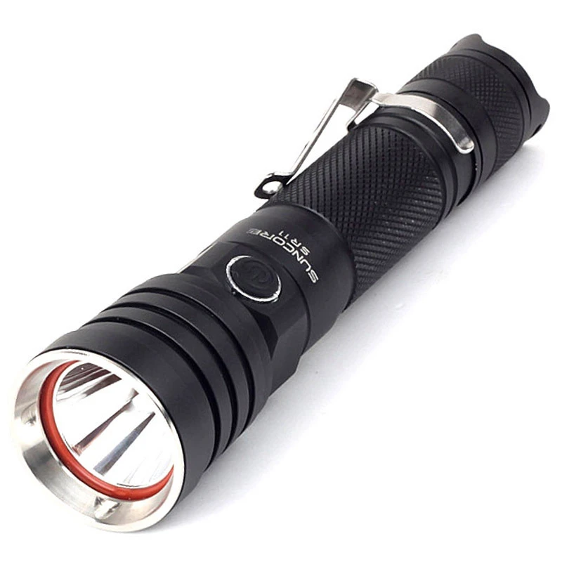 

SUNCORE SR11 700 Lumens Flashlight 18650 Battery 5 Modes Camping Hunting Work Lamp Portable Emergency Lantern Powerful Bicycle