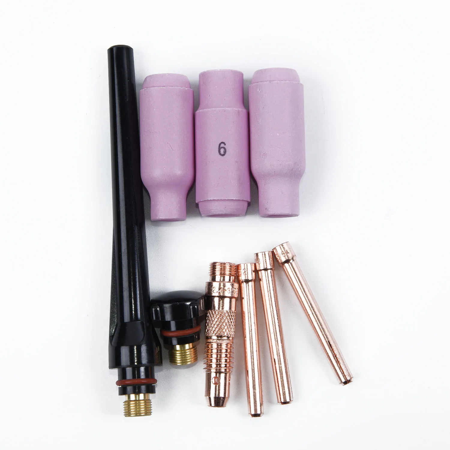 

200A Tig Welding Head Torch Tool Flexible Head With Argon Gas Valved 4M Cable