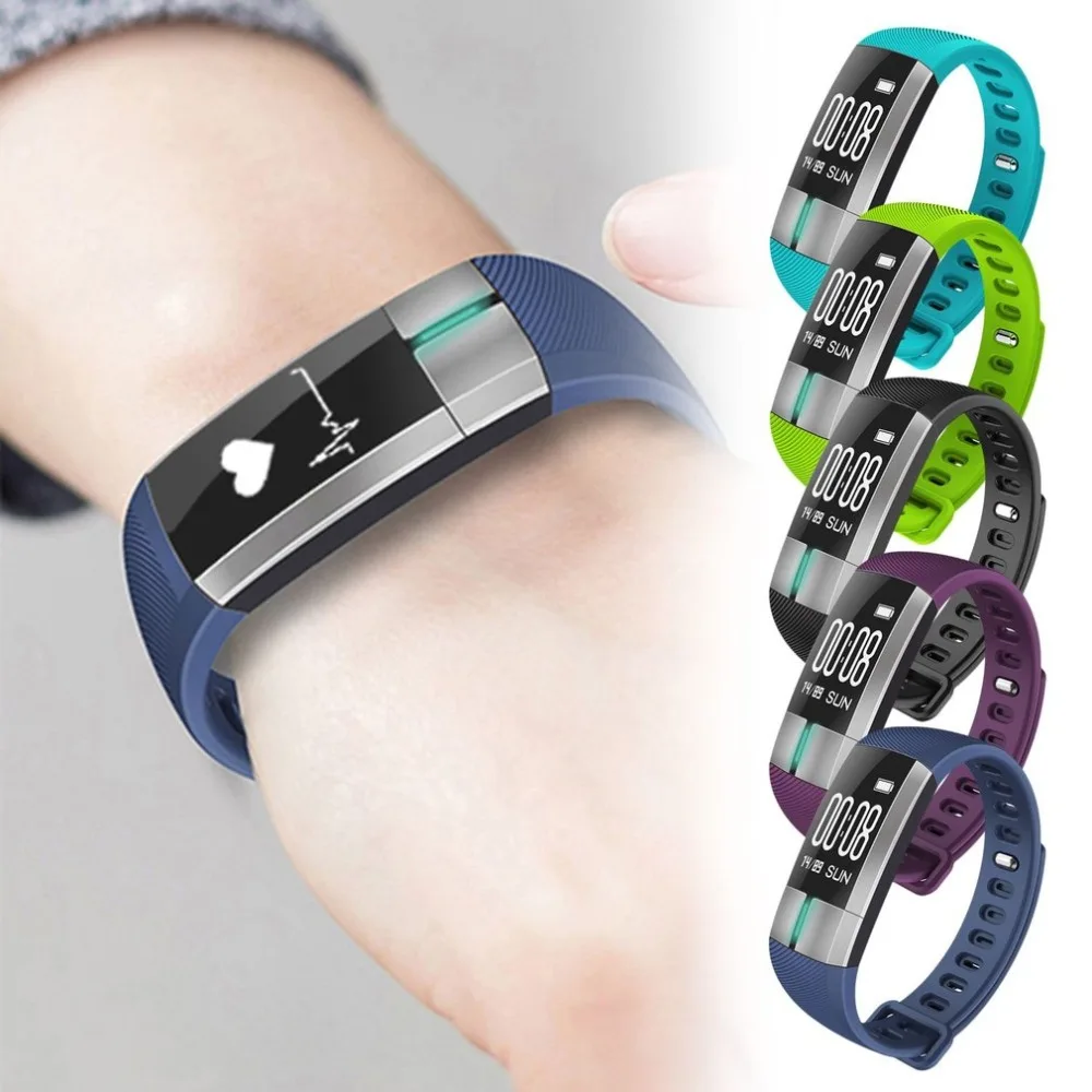 

G20 Waterproof Smart Band Heart Rate Blood Pressure ECG Monitor Sports Bracelet Fitness Watch Smartband For IOS For Android