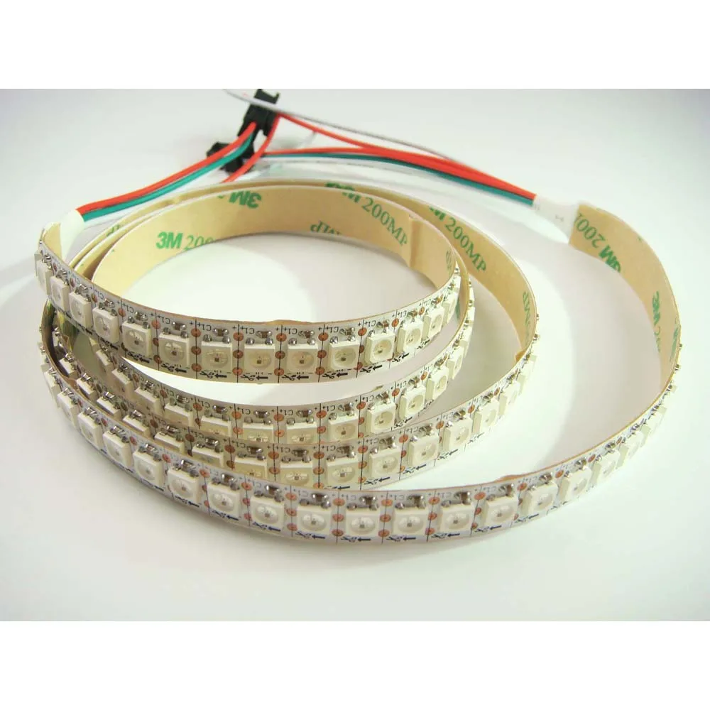 1 м 144 светодиодный s WS2812B светодисветодиодный s/M 5050 RGB Чип WS2811 IC цифровая