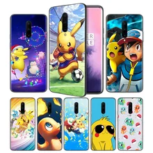 Cartoon Best Pokemons Anime Soft Black Silicone Case Cover for OnePlus 6 6T 7 Pro 5G Ultra-thin TPU Phone Back Protective Fundas