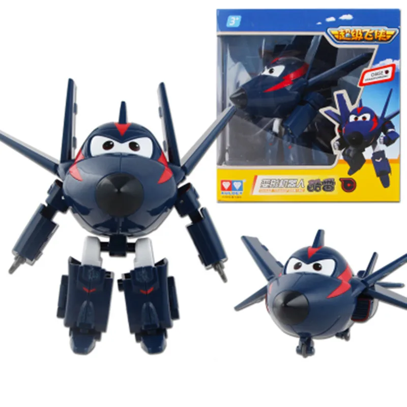 

13styles 15CM Super Wings Big size Planes Transformation robot Action Figures Toys super wing Mini Jett toy For Christmas gift
