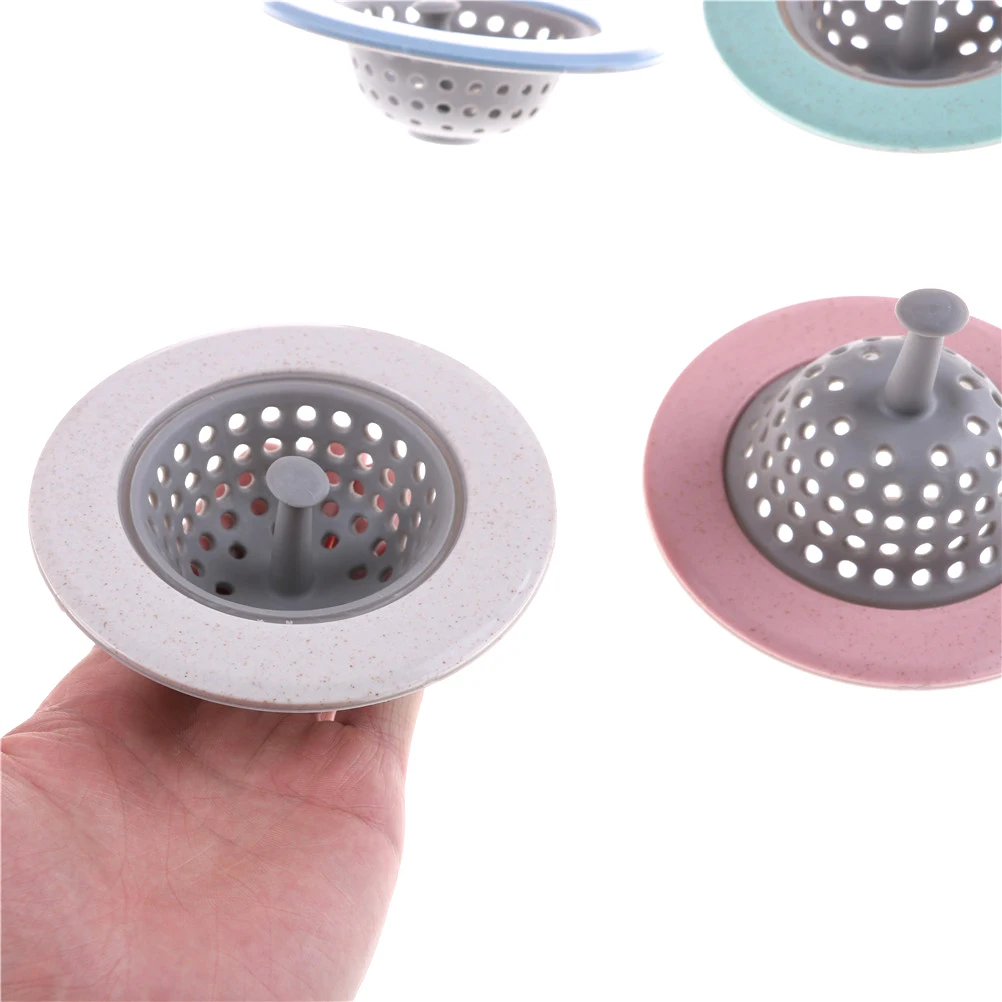 Kitchen Sink Filter Screen Floor Drain Hair Stopper Hand Sink Plug Bath