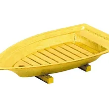 Японская акриловая для ресторана Золотая Суши Лодка, 63 см/26 дюймов сервировочный поднос для еды морская еда поднос для суши и сашими