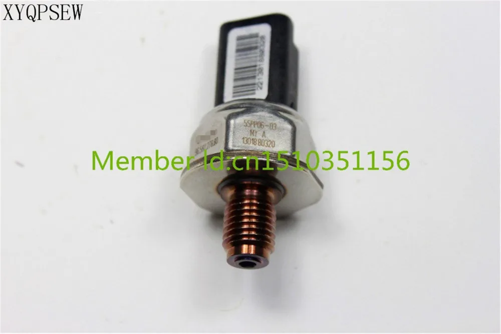 

XYQPSEW For Citroen/Peugeot Fuel Pressure Sensor OEM 55PP06-03/9658227880/55PP0603/1301880320