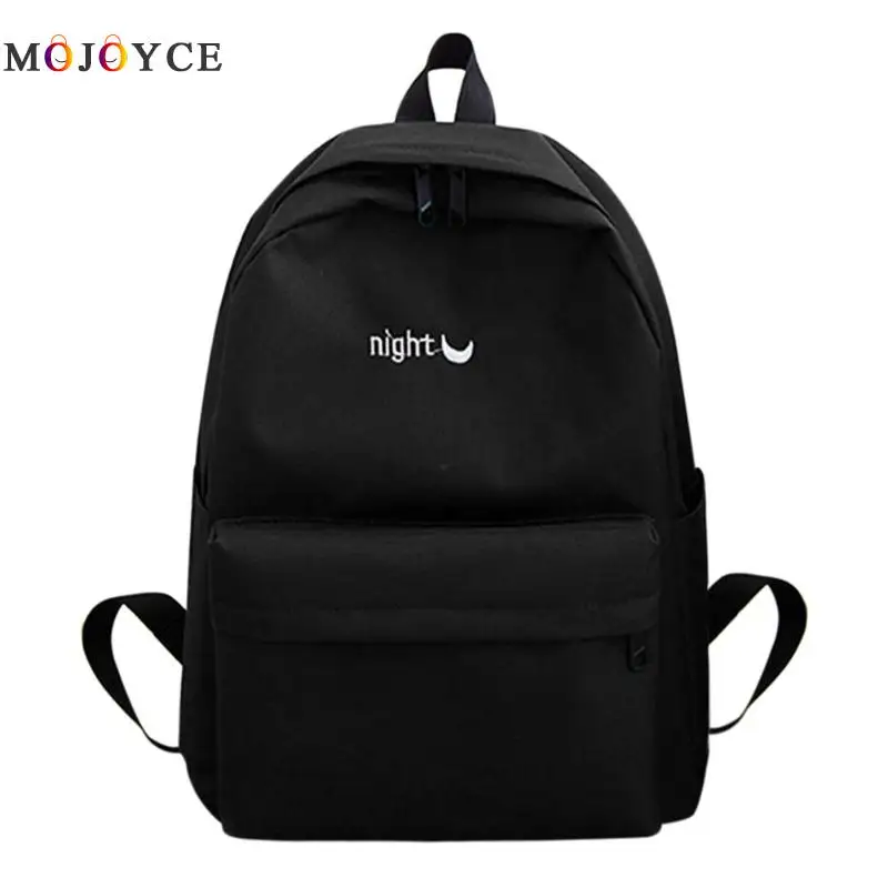 

Solid Color Casual Canvas Women Back pack Teenager Girls Shoulder School Backpack Travel Rucksacks Mochila Feminina