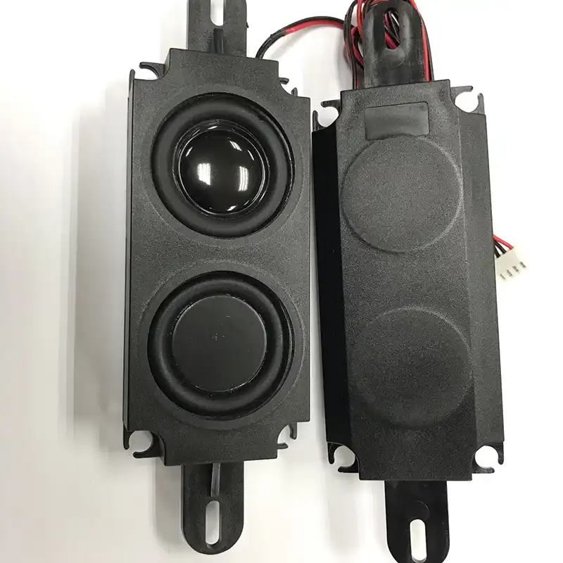 tv speakers vibrating