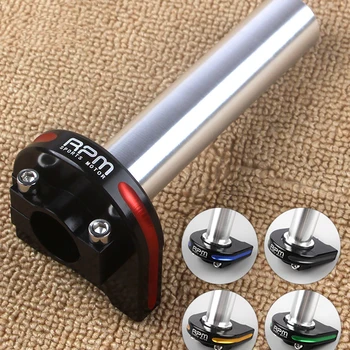 

CNC Aluminum Alloy Quick Turn Twist Throttle Fuel Oil Handlebar Control Grips Accelerator For Motorcycle Scooter Dirt Bike