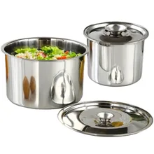 Serving Bowl Noodle Ureens Soup-Pot XMT-HOME 1 with Lid Cans Seasoning-Oil-Container