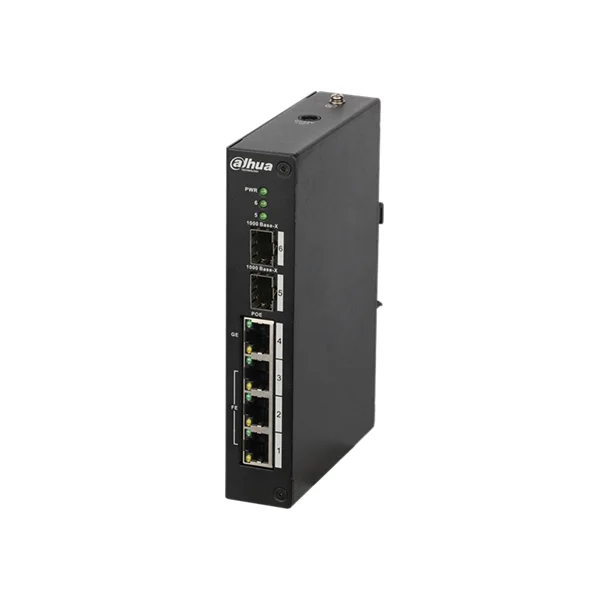 Dahua DH PFS4206 4P 96 двухуровневый управляемый коммутатор PoE 4 портовый поддержка IEEE802.3af