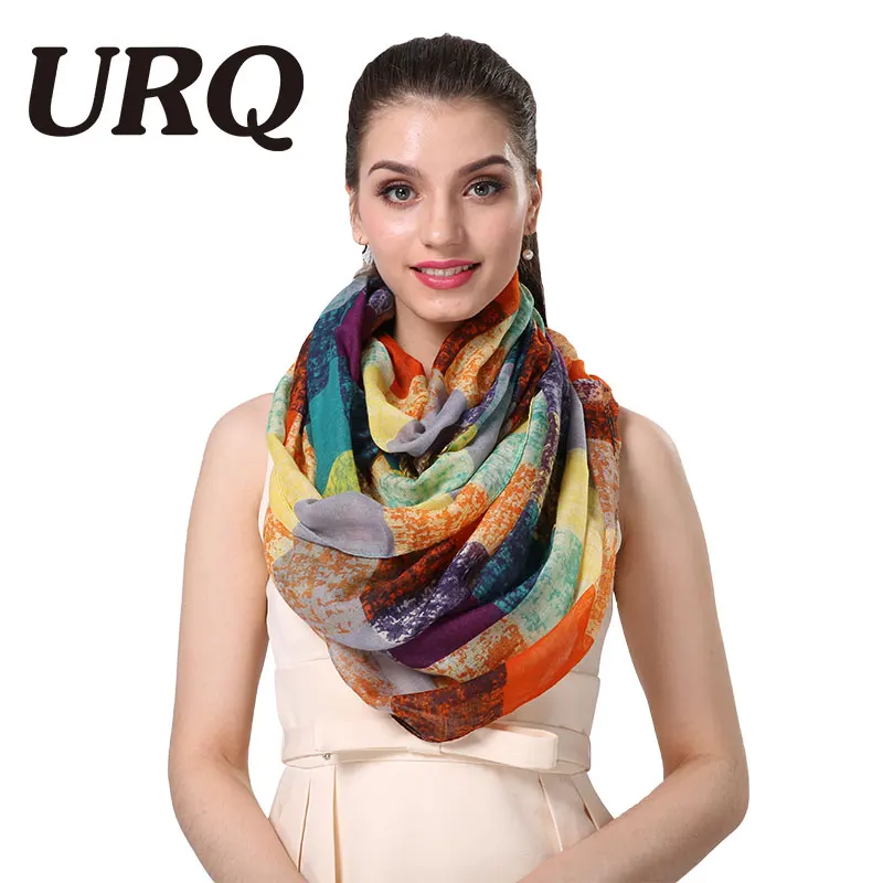 Трубчатые шарфы теплые для женщин Модный дизайн плед леди шарф-Кольцо Бесконечность шарф труба V8A18430