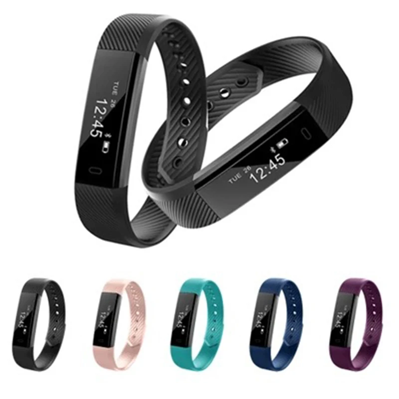 Умные браслеты ID115 фитнес трекер шаг счетчик Браслет Шагомер Bluetooth Smartband