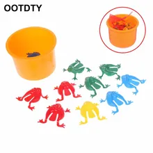 Новинка 10 шт прыгающие лягушки Ассорти Хоппер игра Детские игрушки экшн игрушки Фигурки